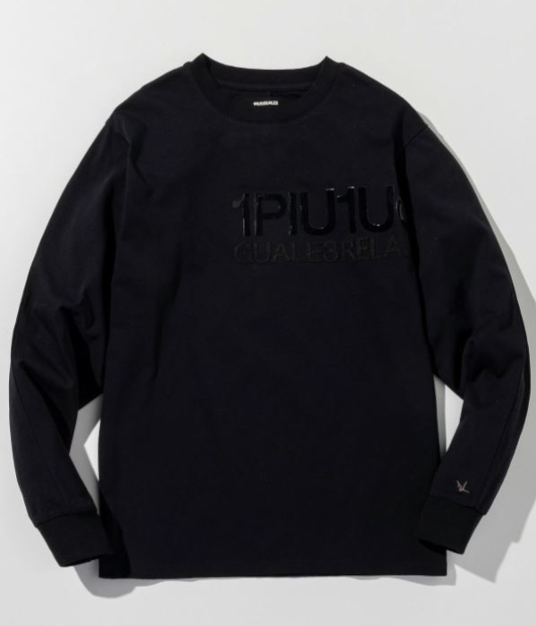 1PIU1UGUALE3 RELAX ウノピゥウノウグァーレトレ リラックス スタックロゴTシャツ メンズ ロンT 長袖 カットソー カジュアル スポーツ | 1PIU1UGUALE3 RELAX | 03