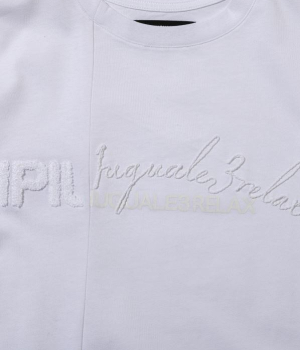 1PIU1UGUALE3 RELAX ウノピゥウノウグァーレトレ リラックス スウィッチングロゴTシャツ メンズ 半袖 カットソー カジュアル スポーツ | 1PIU1UGUALE3 RELAX | 12