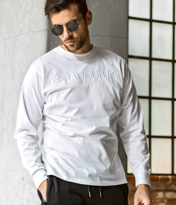 1PIU1UGUALE3 RELAX ウノピゥウノウグァーレトレ リラックス リバーシングロゴTシャツ メンズ ロンT 長袖 カットソー カジュアル スポーツ | 1PIU1UGUALE3 RELAX | 11