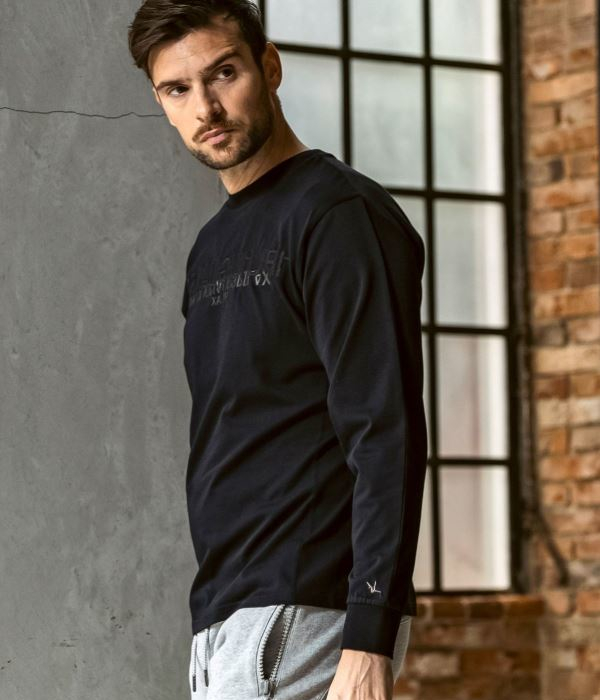 1PIU1UGUALE3 RELAX ウノピゥウノウグァーレトレ リラックス リバーシングロゴTシャツ メンズ ロンT 長袖 カットソー カジュアル スポーツ | 1PIU1UGUALE3 RELAX | 05