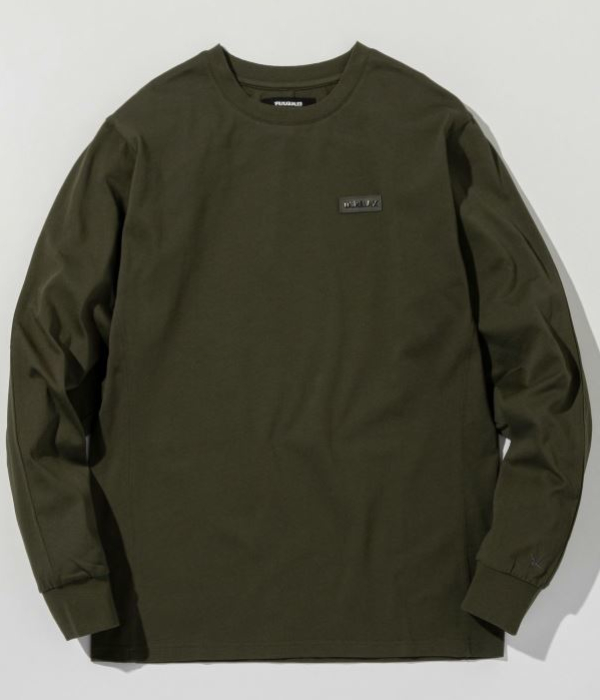 1PIU1UGUALE3 RELAX ウノピゥウノウグァーレトレ リラックス プレートロゴTシャツ メンズ ロンT 長袖 カットソー カジュアル スポーツ | 1PIU1UGUALE3 RELAX | 02