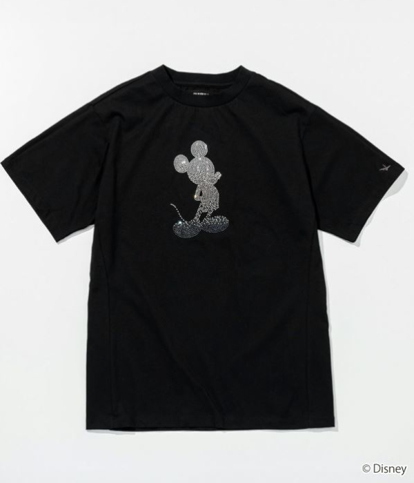1PIU1UGUALE3 RELAX ウノピゥウノウグァーレトレ リラックス 【ミッキーマウス】グラデーションラインストーンTシャツ メンズ 半袖 カットソー カジュアル | 1PIU1UGUALE3 RELAX | 12