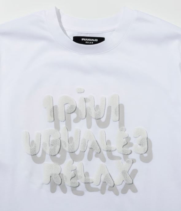 1PIU1UGUALE3 RELAX ウノピゥウノウグァーレトレ リラックス シャドウロゴTシャツ メンズ 半袖 カットソー カジュアル スポーツ | 1PIU1UGUALE3 RELAX | 06