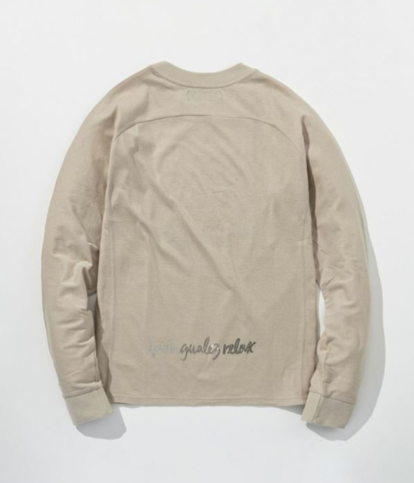 1PIU1UGUALE3 RELAX × Mark Gonzales ウノピゥウノウグァーレトレ リラックス ラインストーンTシャツ メンズ ロンT 長袖 カットソー カジュアル スポーツ | 1PIU1UGUALE3 RELAX | 13