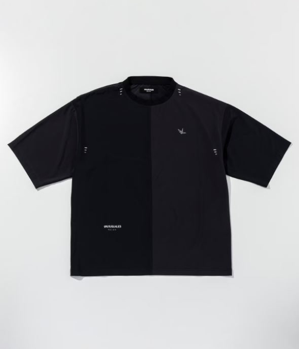 1PIU1UGUALE3 RELAX ウノピゥウノウグァーレトレ リラックス バイカラーランニングTシャツ メンズ 半袖 カットソー カジュアル スポーツ トレーニング | 1PIU1UGUALE3 RELAX | 02