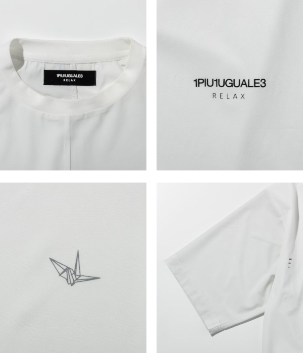 1PIU1UGUALE3 RELAX ウノピゥウノウグァーレトレ リラックス バイカラーランニングTシャツ メンズ 半袖 カットソー カジュアル スポーツ トレーニング | 1PIU1UGUALE3 RELAX | 07