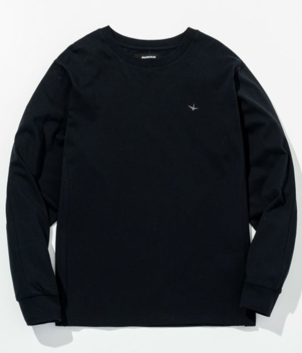 1PIU1UGUALE3 RELAX ウノピゥウノウグァーレトレ リラックス ラインストーンバックロゴTシャツ メンズ ロンT 長袖 カットソー カジュアル スポーツ | 1PIU1UGUALE3 RELAX | 02