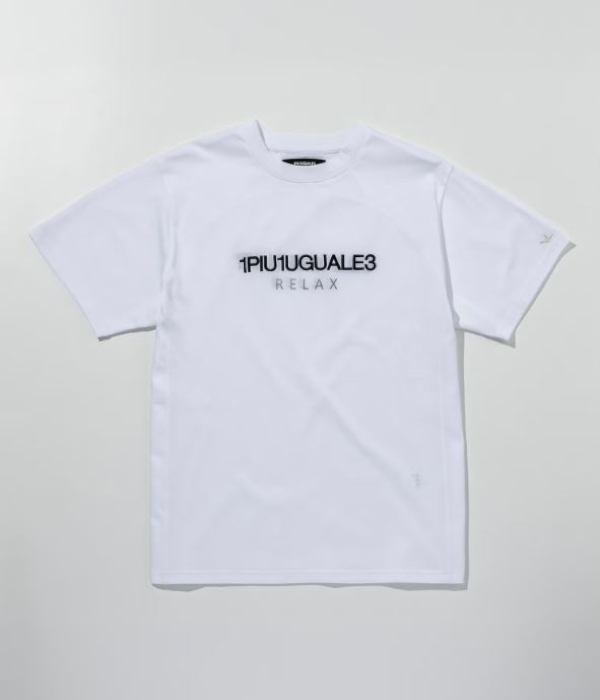 1PIU1UGUALE3 RELAX ウノピゥウノウグァーレトレ リラックス リバースロゴTシャツ メンズ 半袖 カットソー カジュアル スポーツ | 1PIU1UGUALE3 RELAX | 01