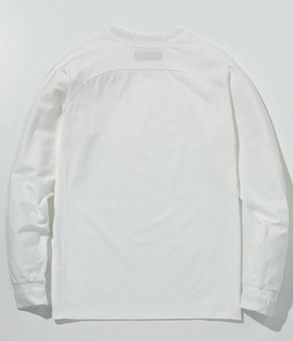 1PIU1UGUALE3 RELAX ウノピゥウノウグァーレトレ リラックス グロッシー刺繍ネックロゴTシャツ メンズ ロンT 長袖 カットソー カジュアル スポーツ | 1PIU1UGUALE3 RELAX | 08