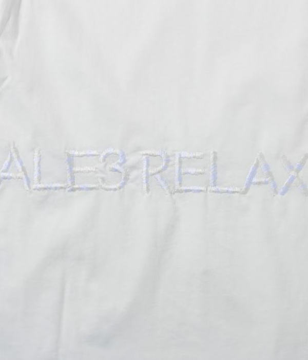1PIU1UGUALE3 RELAX ウノピゥウノウグァーレトレ リラックス ハンドライクエンボスロゴTシャツ メンズ 半袖 カットソー カジュアル スポーツ | 1PIU1UGUALE3 RELAX | 08