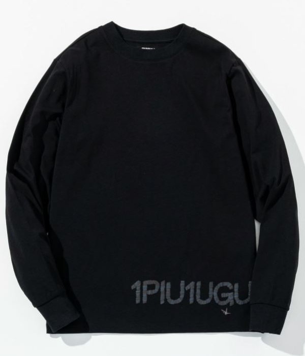 1PIU1UGUALE3 RELAX ウノピゥウノウグァーレトレ リラックス ハンドライクエンボスロゴTシャツ メンズ ロンT 長袖 カットソー カジュアル スポーツ | 1PIU1UGUALE3 RELAX | 02