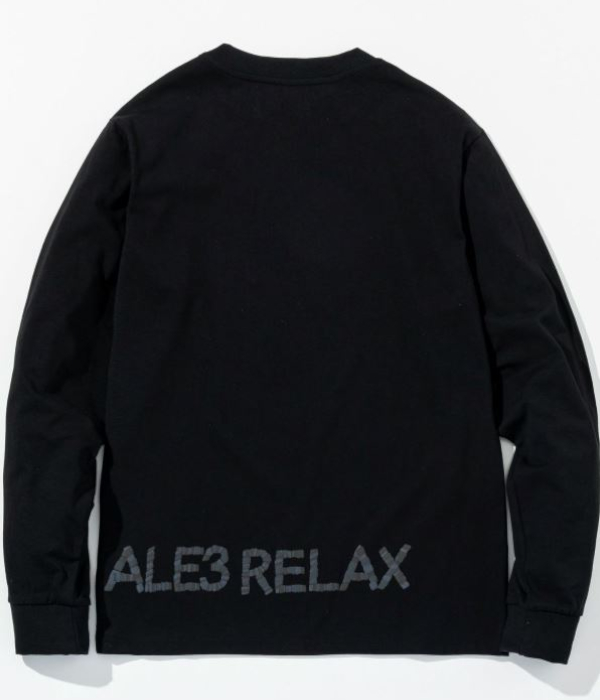 1PIU1UGUALE3 RELAX ウノピゥウノウグァーレトレ リラックス ハンドライクエンボスロゴTシャツ メンズ ロンT 長袖 カットソー カジュアル スポーツ | 1PIU1UGUALE3 RELAX | 08