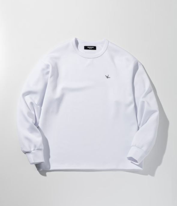 1PIU1UGUALE3 RELAX ウノピゥウノウグァーレトレ リラックス レーヨンブレンドドローコードTシャツ メンズ 長袖 ロンT カットソー カジュアル スポーツ シンプル | 1PIU1UGUALE3 RELAX | 01