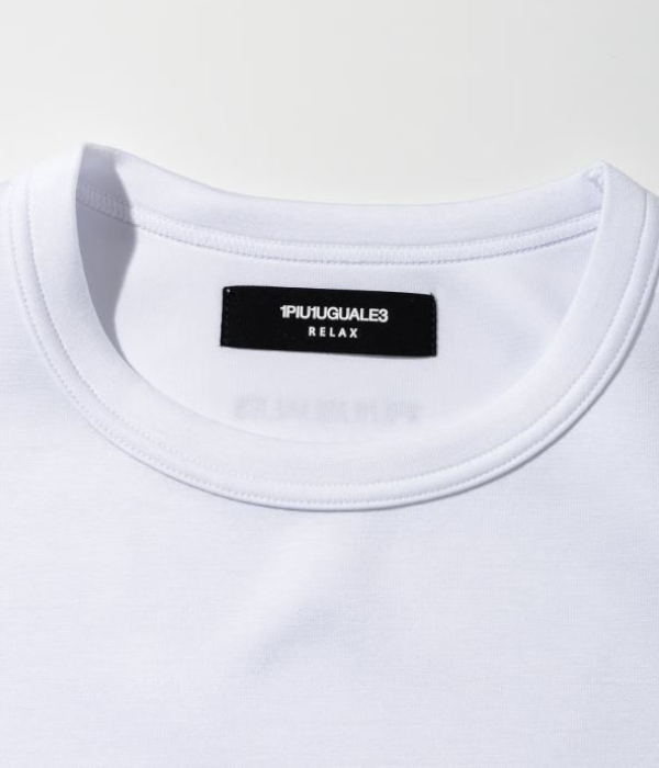 1PIU1UGUALE3 RELAX ウノピゥウノウグァーレトレ リラックス レーヨンブレンドドローコードTシャツ メンズ 長袖 ロンT カットソー カジュアル スポーツ シンプル | 1PIU1UGUALE3 RELAX | 11