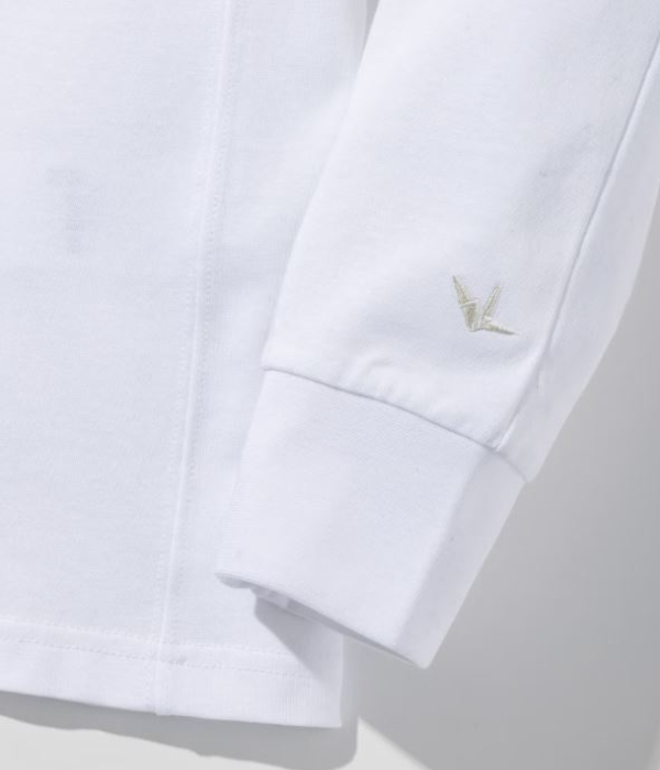1PIU1UGUALE3 RELAX ウノピゥウノウグァーレトレ リラックス Vネック刺繍Tシャツ メンズ ロンT 長袖 カットソー カジュアル スポーツ | 1PIU1UGUALE3 RELAX | 07