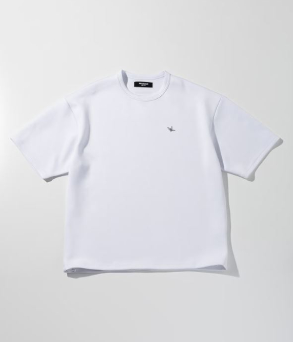 1PIU1UGUALE3 RELAX ウノピゥウノウグァーレトレ リラックス レーヨンブレンドドローコードTシャツ メンズ 半袖 カットソー 男性 カジュアル | 1PIU1UGUALE3 RELAX | 01
