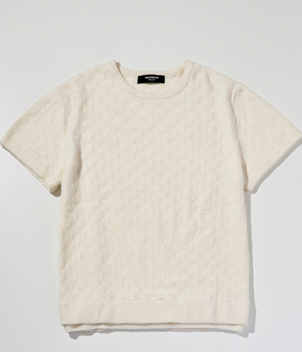 1PIU1UGUALE3 RELAX ウノピゥウノウグァーレトレ リラックス バンピーニット半袖Tシャツ メンズ おしゃれ ファッション | 1PIU1UGUALE3 RELAX | 14