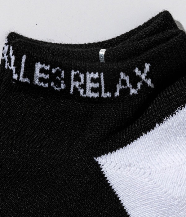 1PIU1UGUALE3 RELAX ウノピゥウノウグァーレトレ ロゴパイルアンクルソックス 靴下 メンズ 男性 おしゃれ ブランド シンプル ギフト | 1PIU1UGUALE3 RELAX | 03