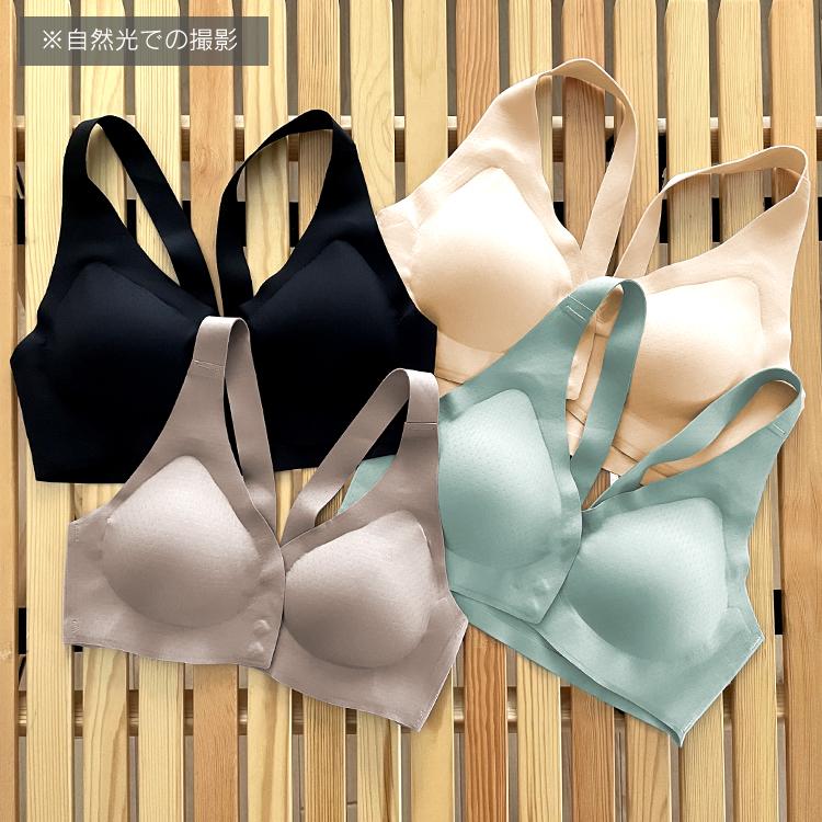 ナイトブラ ブラ ノンワイヤー空気のような着け心地 単品 リラックスブラ 24時間使える レディース 谷間 美胸 効果 運動 パッド取り外し |  | 16
