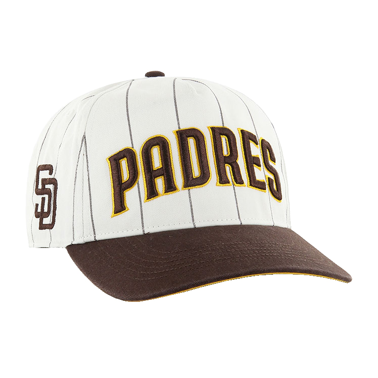 47 フォーティーセブン Padres Double Header Pinstripe‘47 HITCH cap キャップ 帽子 スポーツ 野球帽 ベースボール | 47Brand | 01