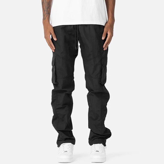 BLACKTAILOR ブラックテイラー X11 CARGO BLACK ストリート ヒップホップ ナイロン ミリタリー カーゴパンツ |  | 02