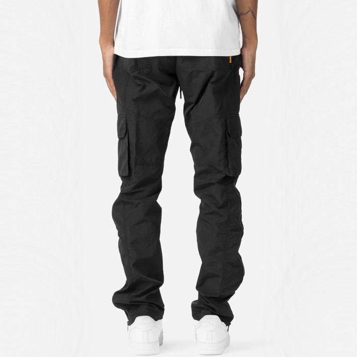 BLACKTAILOR ブラックテイラー X11 CARGO BLACK ストリート ヒップホップ ナイロン ミリタリー カーゴパンツ |  | 05