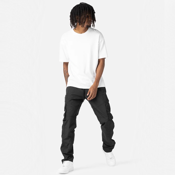 BLACKTAILOR ブラックテイラー X11 CARGO BLACK ストリート ヒップホップ ナイロン ミリタリー カーゴパンツ |  | 06