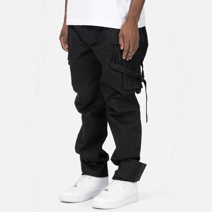 BLACKTAILOR ブラックテイラー X15 CARGO BLACK ストリート ヒップホップ カジュアル ミリタリー カーゴパンツ ワイド |  | 03