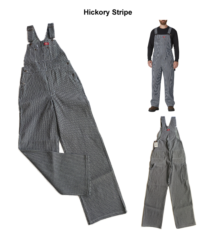Dickies（ディッキーズ） 【Dickies】83297 HS Bib Overall ヒッコリー