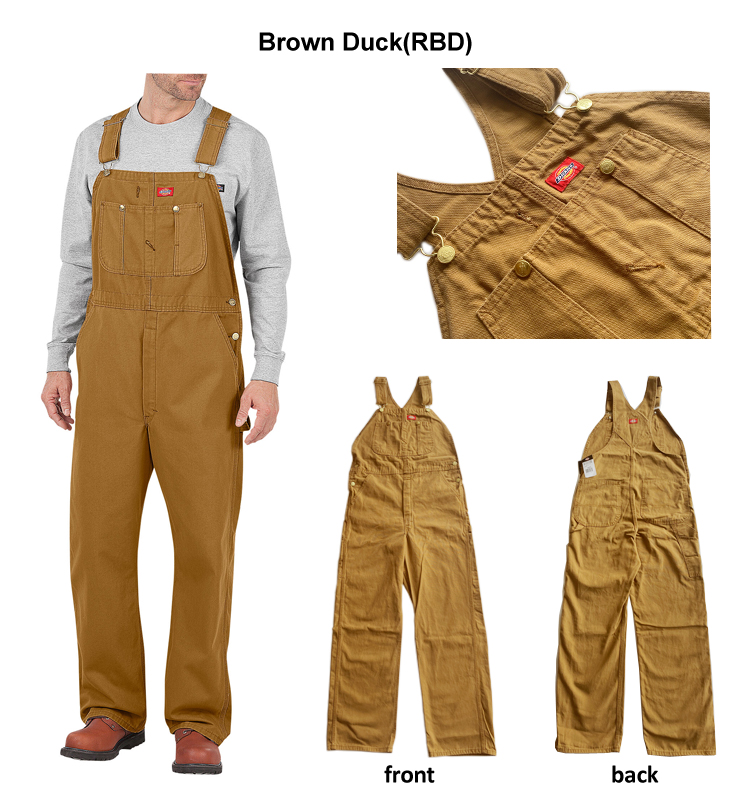 DICKIES ディッキーズ ビブオーバーオール DB100 RBK 34 db100-img-2.jpg