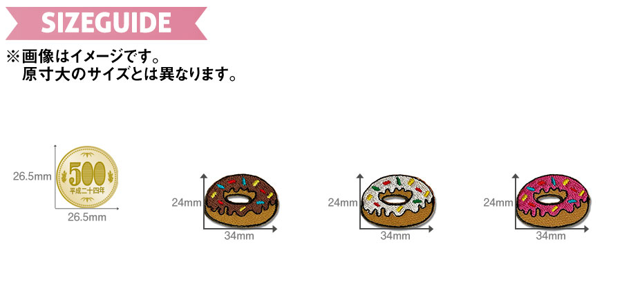 食べ物ワッペン