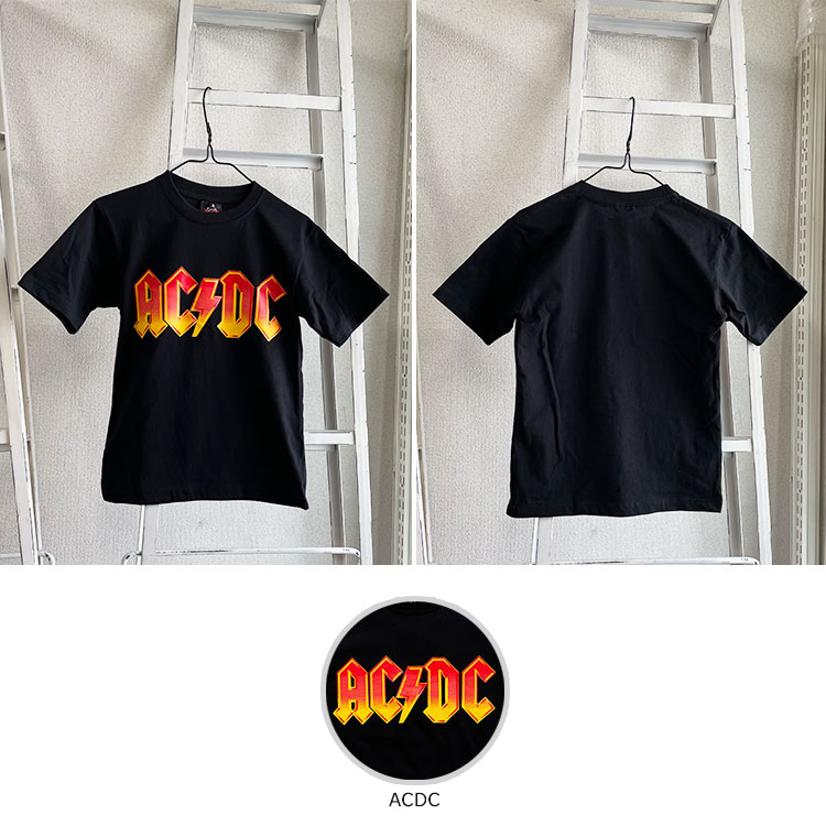 ACDC エーシー・ディーシー Back in Black ©ツアー Tシャツ AC/DC Back In Black 2024 Tour T-shirt - AC/DC