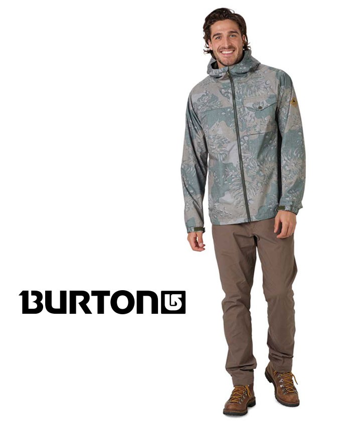 18新作 Burton 防水透湿 マウンテンパーカー 総柄 バートン アウター ジャケット Portaljacket Men S Apparel メンズ Upスポーツネットショップ