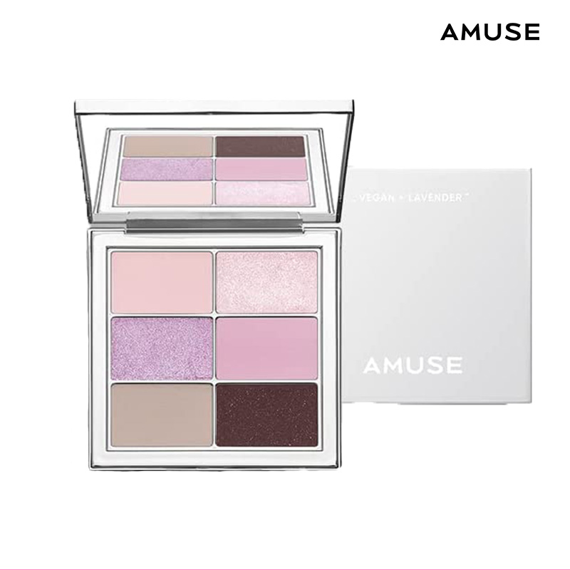 AMUSE アミューズ アイ ヴィーガン シアー パレット 04 SHEER LAVENDER