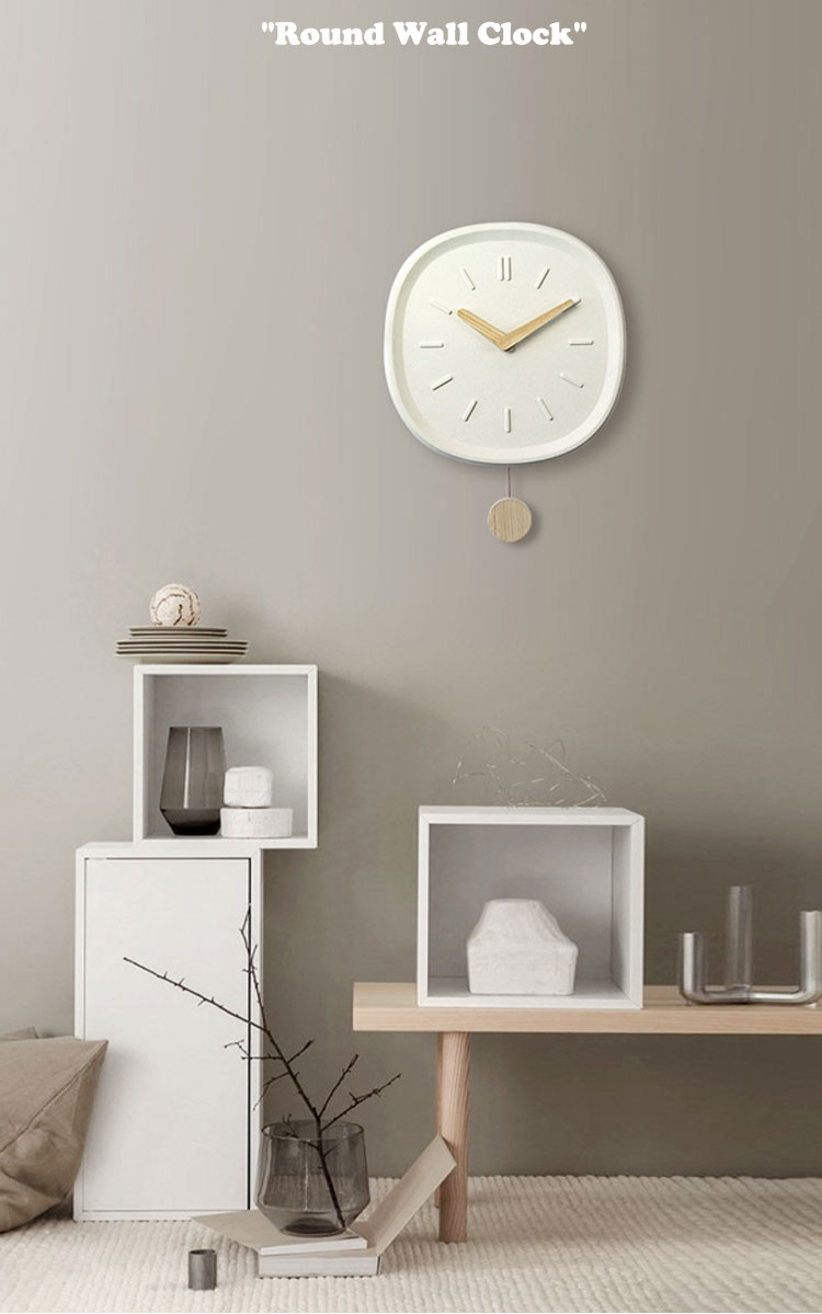ウッドスタジオアルプ 掛け時計 WOOD STUDIO ALP 正規販売店 ラウンド