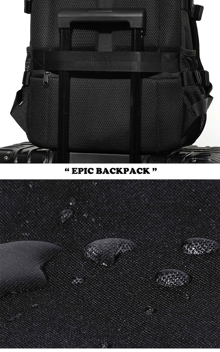 ネイキドニス リュック NEIKIDNIS 正規販売店 メンズ レディース EPIC BACKPACK エピック バックパック BLACK ブラック LIGHT BEIGE ライトベージュ NB35ABG030 バッグ ネイキドニス リュック NEIKIDNIS 正規販売店 メンズ レディース EPIC