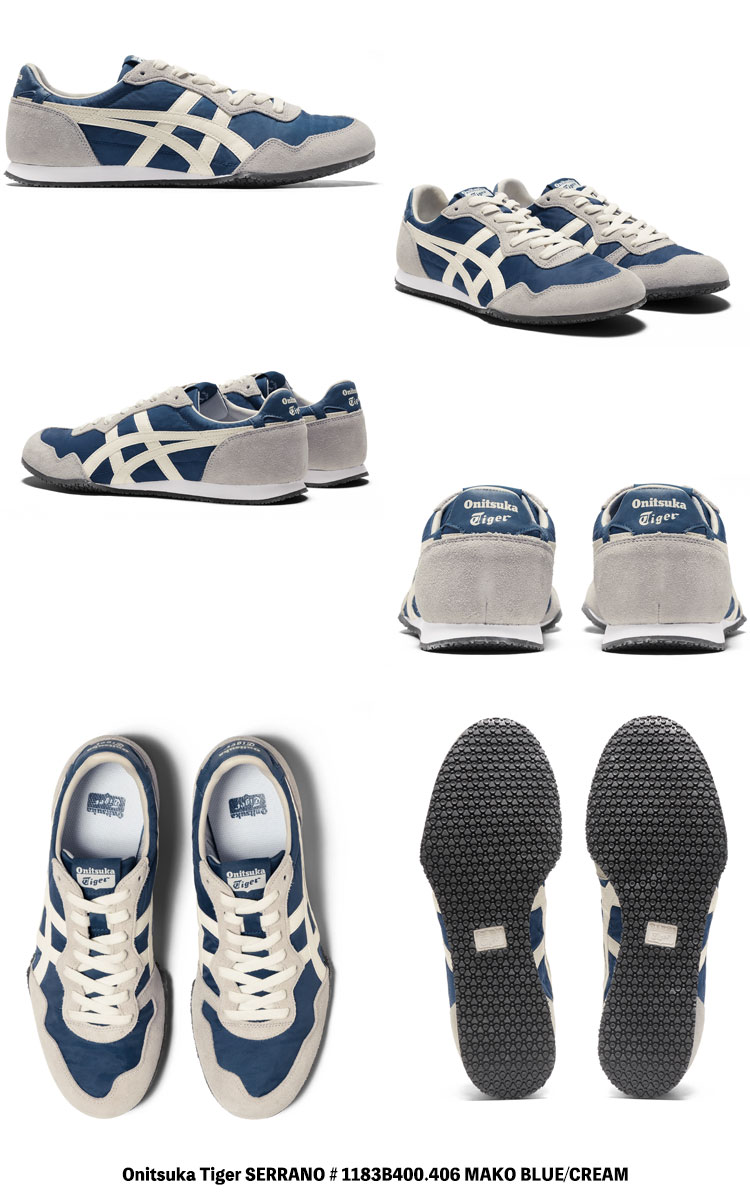 オニツカタイガー スニーカー Onitsuka Tiger SERRANO セラーノ MAKO