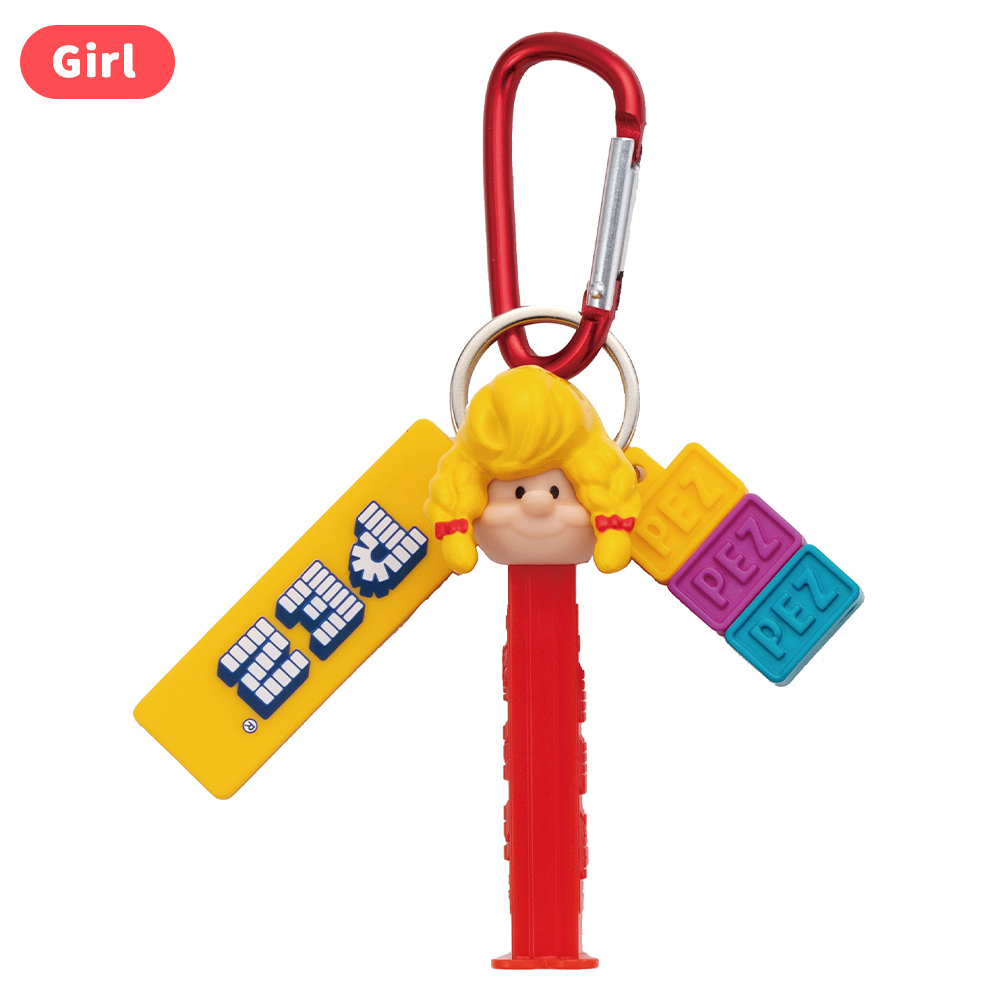 PEZ キーチャーム ペッツ Girl Boy Duck Elephant Rabbit スポンジボブ パトリック ケアベア シェアベア チアベア かわいい ギフト キーホルダー チャーム | ブランド登録なし | 04
