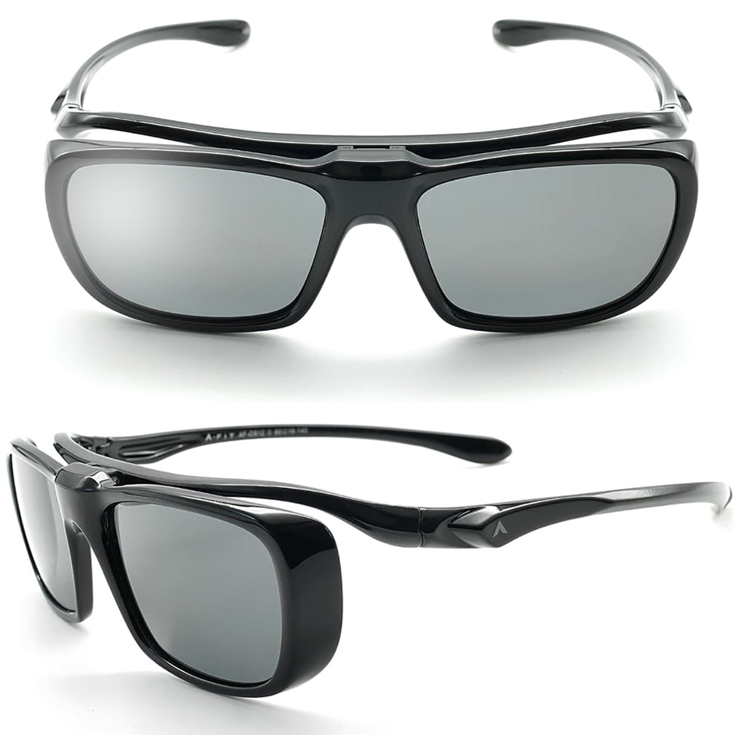 A-FIT エーフィット AF-OS12 メガネの上からサングラス 跳ね上げ オーバーグラス 偏光サングラス レンズ跳ね上げ式 オーバーサングラス 伊達眼鏡 |  | 13