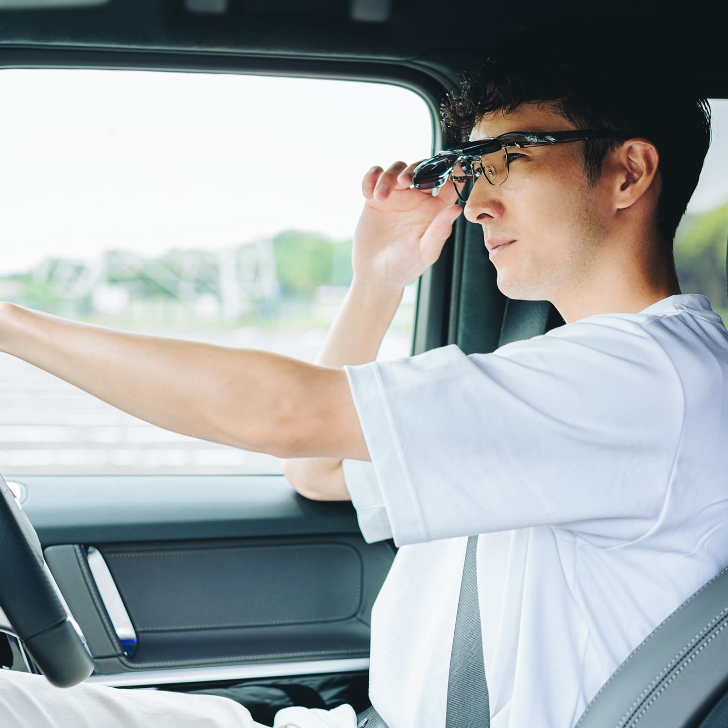 A-FIT エーフィット AF-OS12 メガネの上からサングラス 跳ね上げ オーバーグラス 偏光サングラス レンズ跳ね上げ式 オーバーサングラス 伊達眼鏡 |  | 15