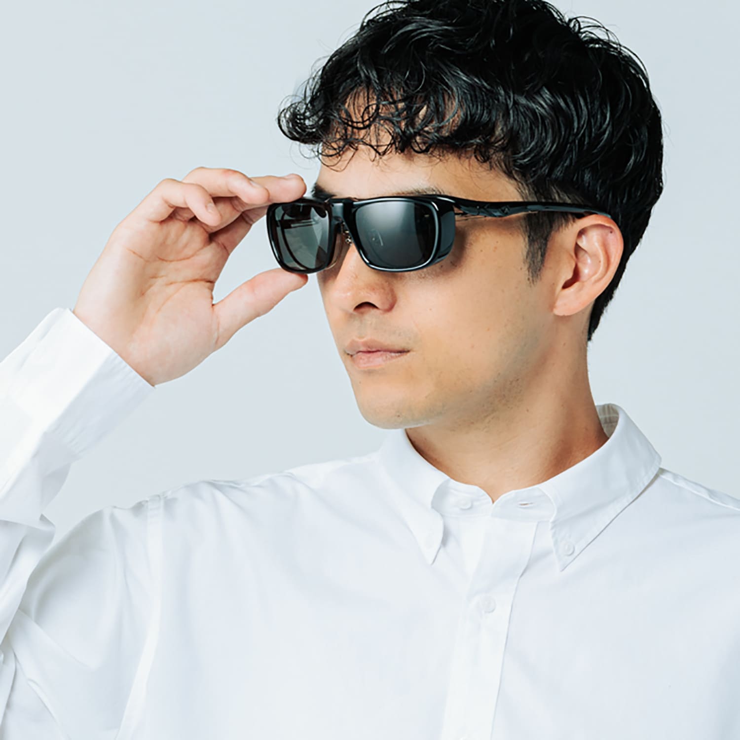 A-FIT エーフィット AF-OS12 メガネの上からサングラス 跳ね上げ オーバーグラス 偏光サングラス レンズ跳ね上げ式 オーバーサングラス 伊達眼鏡 |  | 16