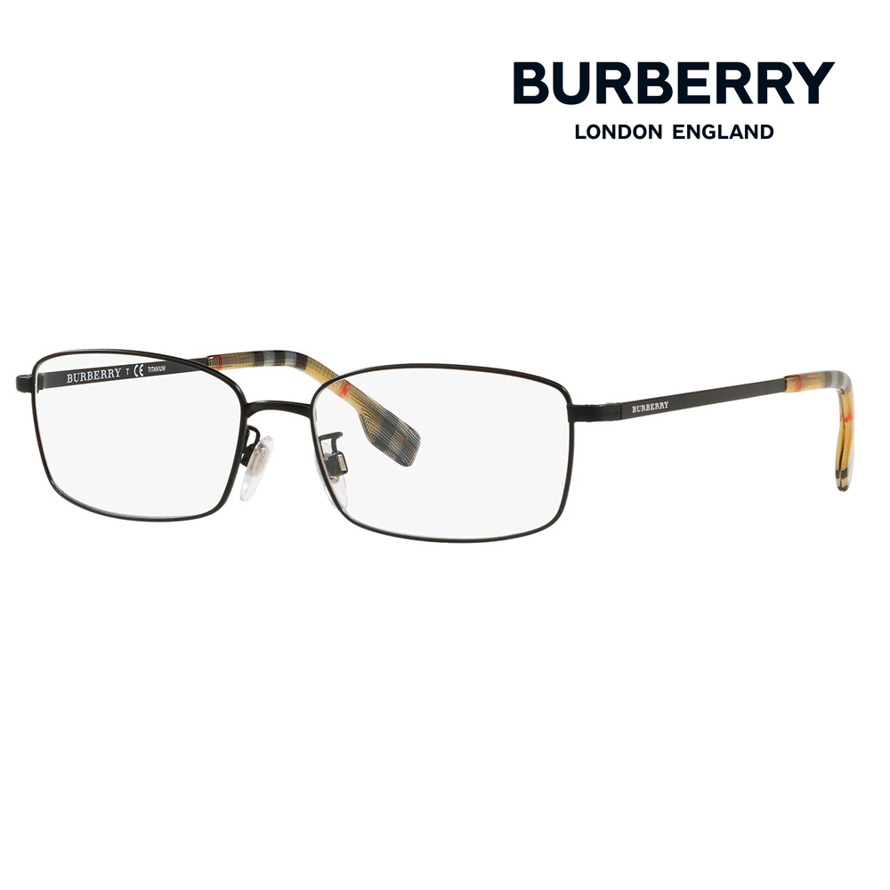 バーバリー BURBERRY メガネ BE1331D 1283 56 伊達眼鏡 メタル
