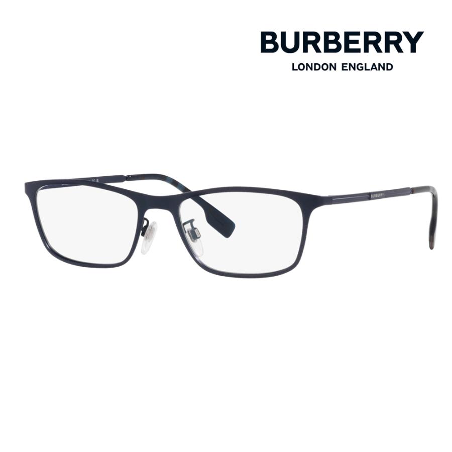 バーバリー BURBERRY メガネ BE1374TD 1310 55 伊達眼鏡 メガネ スクエア メタル フルリム アジアンフィット メンズ レディース｜upup