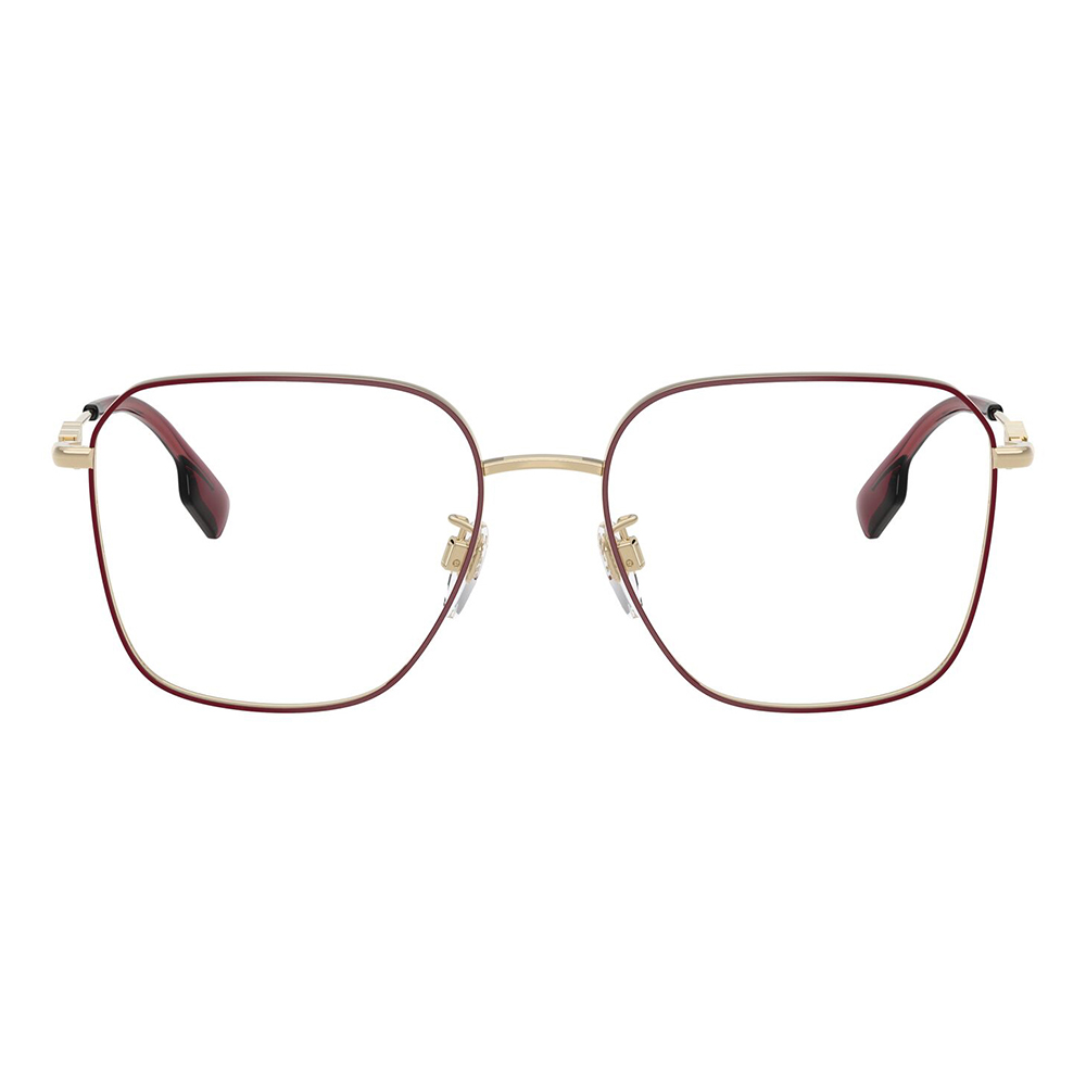 正規品販売店 バーバリー BURBERRY メガネ BE1382D 1357 55 伊達眼鏡 スクエア メタル アジアンデザイン レディース | BURBERRY | 01