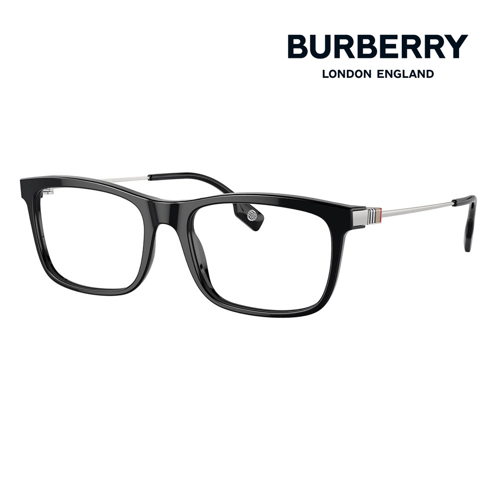 バーバリー BURBERRY 伊達 メガネ 眼鏡 サングラス BE2384F 3001 53 55 スクエア セル メンズ ローブリッジフィット