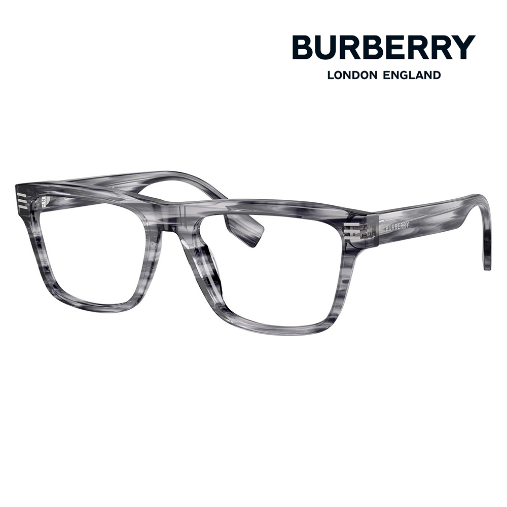 バーバリー BURBERRY メガネ BE2387 4097 55 スクエア セル メンズ ローブリッジフィット MADE IN ITALY 伊達眼鏡