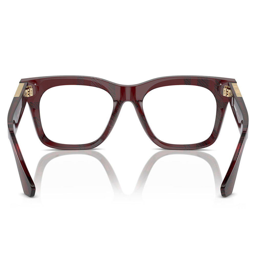 正規品販売店 バーバリー BURBERRY メガネ BE2407F 4115 51 伊達眼鏡 フルフィット スクエア ウェリントン セル レディース | BURBERRY | 03