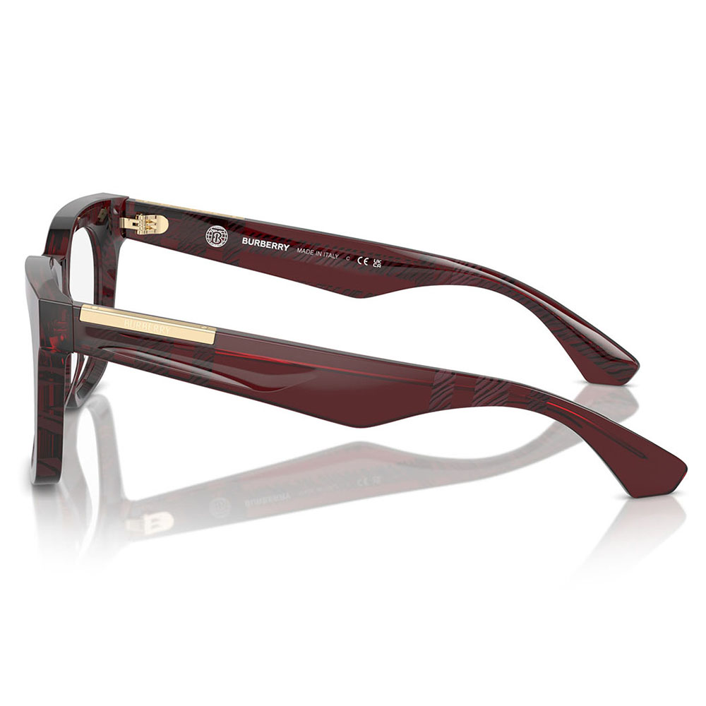 正規品販売店 バーバリー BURBERRY メガネ BE2407F 4115 51 伊達眼鏡 フルフィット スクエア ウェリントン セル レディース | BURBERRY | 02