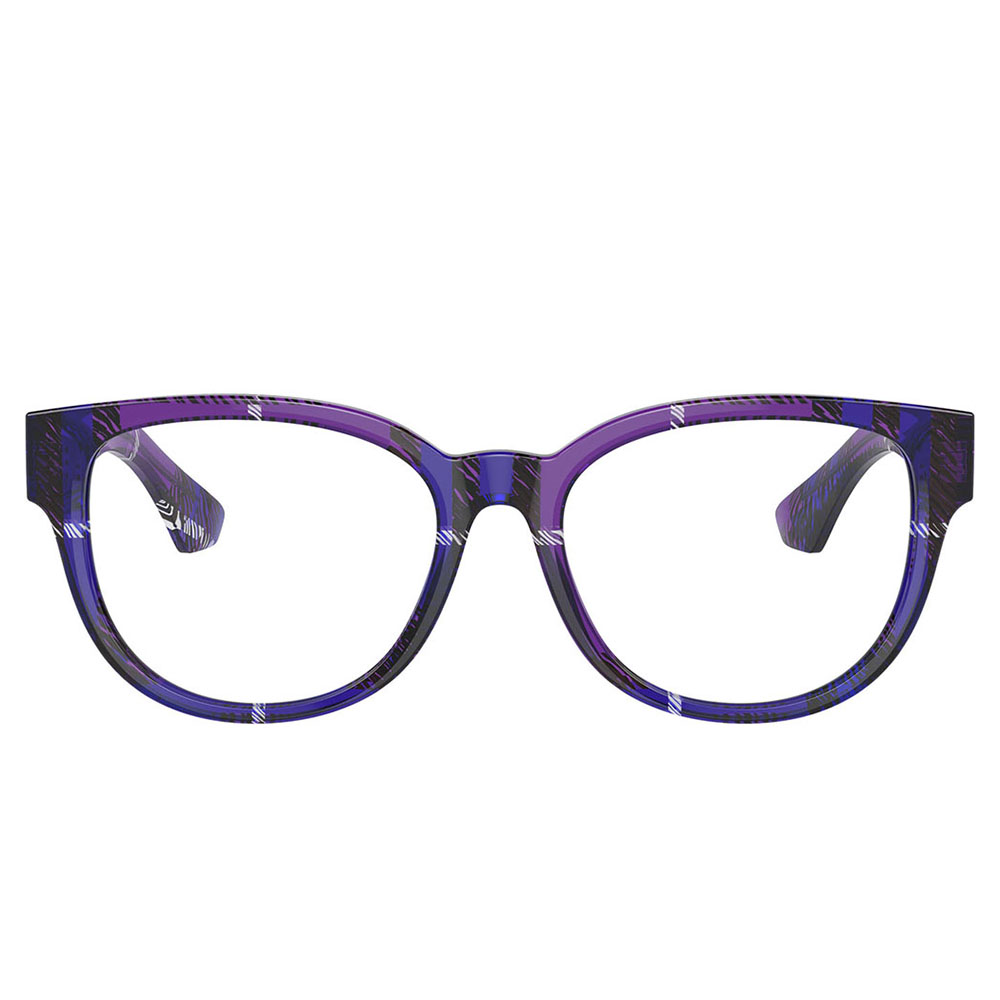 正規品販売店 バーバリー BURBERRY メガネ BE2410F 4113 53 伊達眼鏡 フルフィット ウェリントン セル レディース | BURBERRY | 01