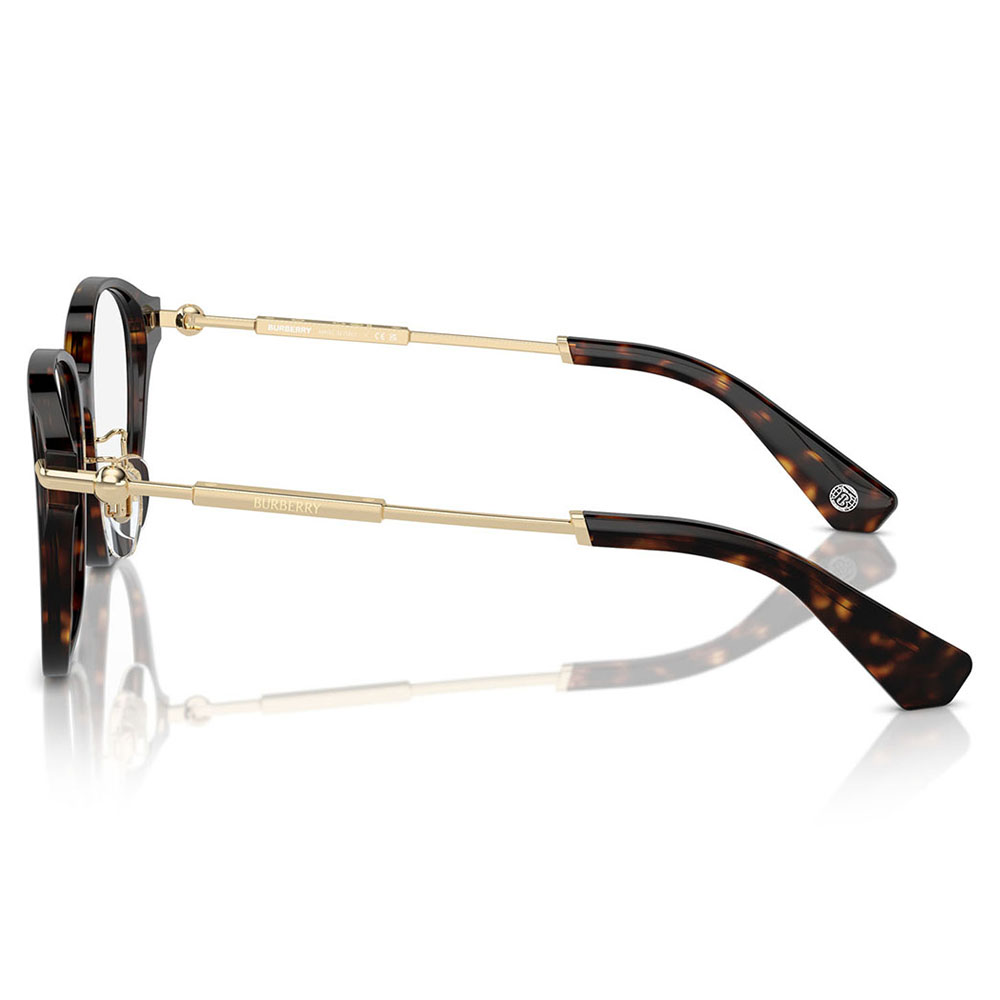 正規品販売店 バーバリー BURBERRY メガネ BE2412D 3002 52 伊達眼鏡 アジアンデザイン ボストン セル メタル レディース | BURBERRY | 02